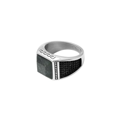 Bague Rochet Rock en acier