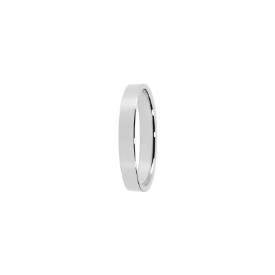 Alliance Classique Bonheur Allégé en platine, largeur 3mm