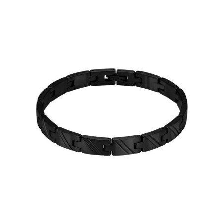 Bracelet Rochet en acier et pvd noir