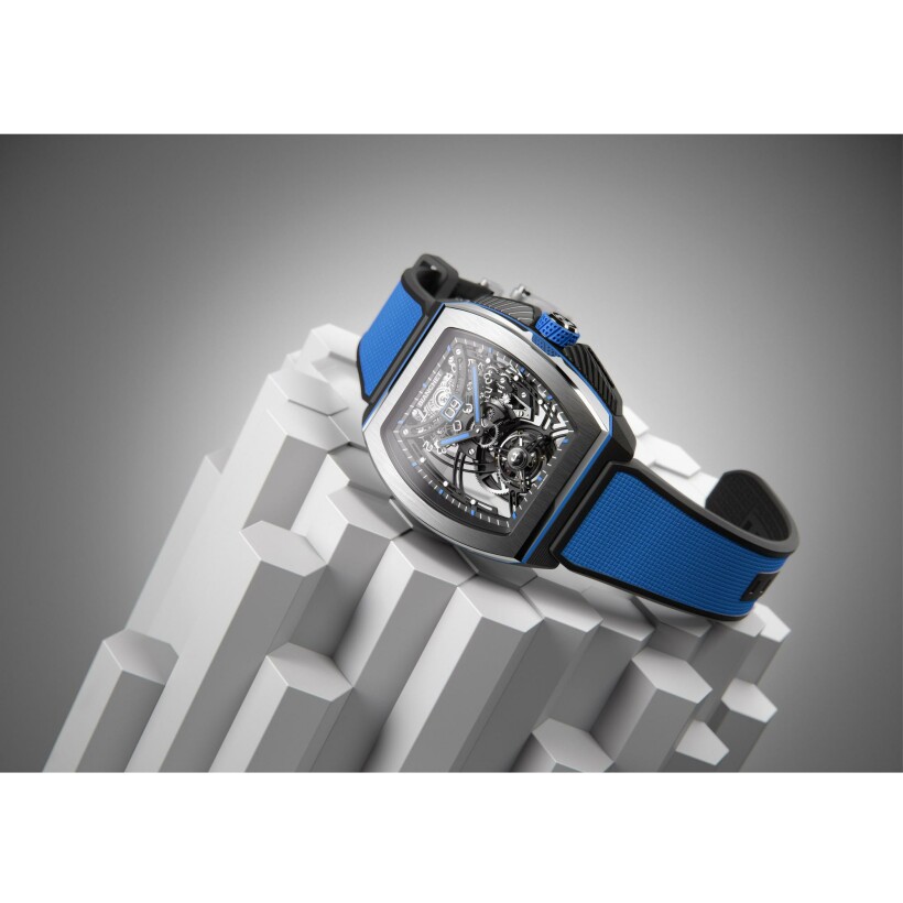 Montre Bianchet B1.618 Grande Date Hybrid Blue