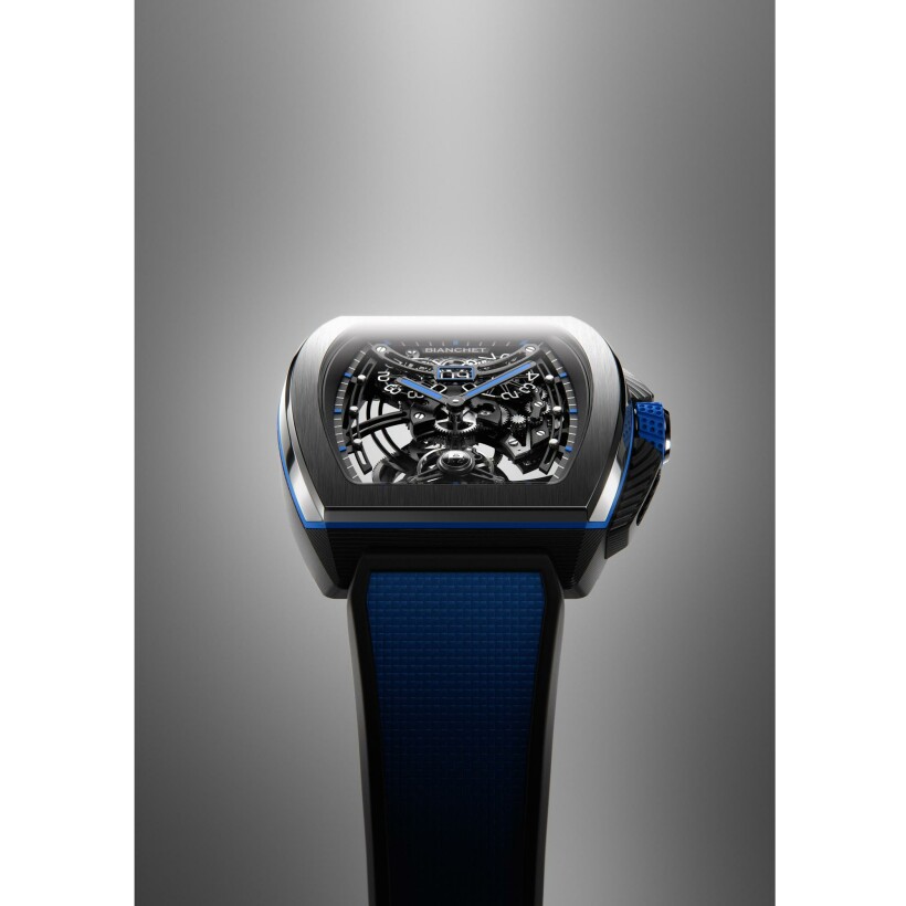 Montre Bianchet B1.618 Grande Date Hybrid Blue