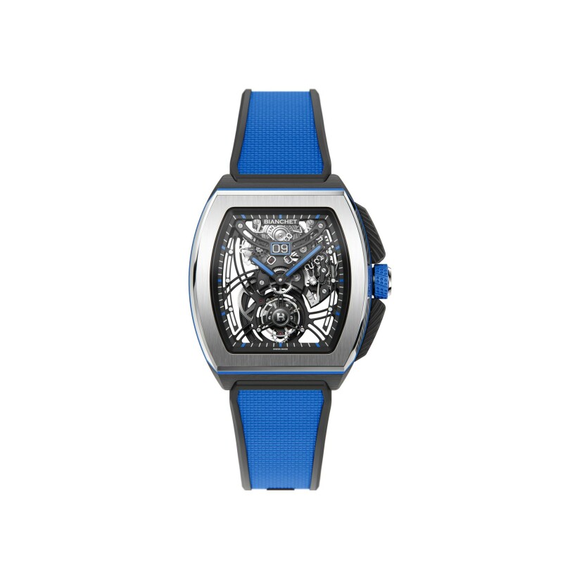 Montre Bianchet B1.618 Grande Date Hybrid Blue