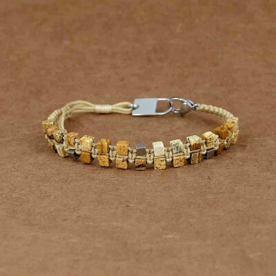Bracelet Zag Noam en acier