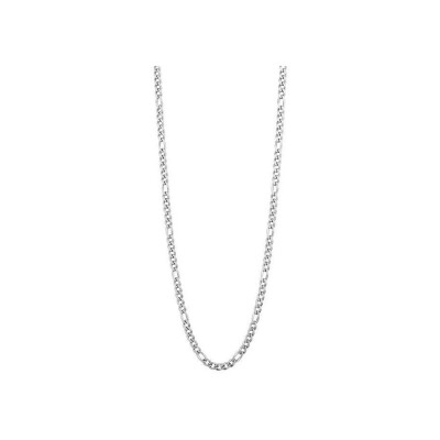 Collier Rochet NEXUS en acier satiné, taille 55cm