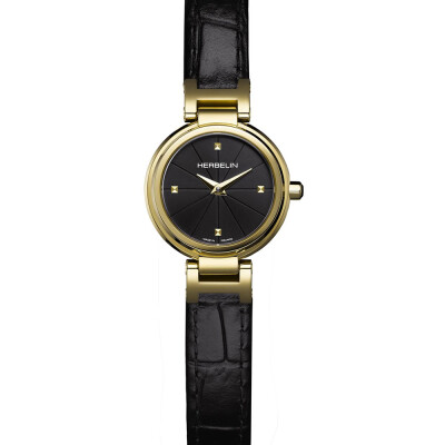 Montre HERBELIN Lady H Quartz 17312P1N14