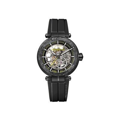 Montre HERBELIN Newport Carbone Titane Squelette Édition Limitée 1888SQCTN14CA