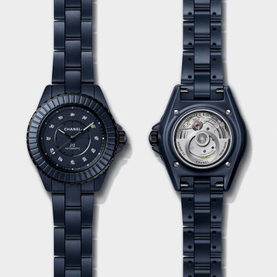 CHANEL J12 Blue Caliber 12.2 watch, 33mm