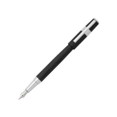Stylo bille Boss argent et noir HSV2852A