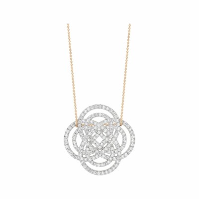 GINETTE NY PURITY DIAMONDS necklace, rose gold and diamonds