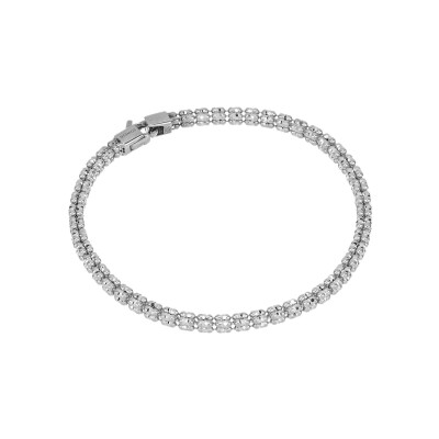 Bracelet Desmos Infinity en argent, 17 cm
