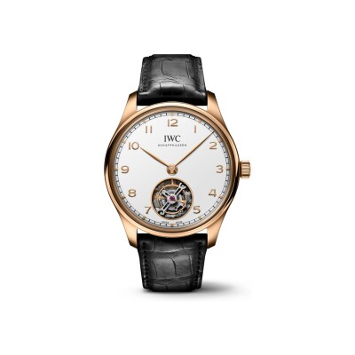 Montre IWC Schaffhausen Portugieser Tourbillon Remontage Manuel