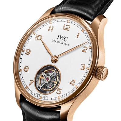 Montre IWC Schaffhausen Portugieser Tourbillon Remontage Manuel