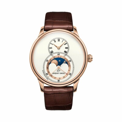 Jaquet Droz Grande Seconde Moon Ivory Enamel watch