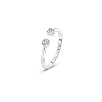 Bague Juliette Paris Juju en or blanc et diamants