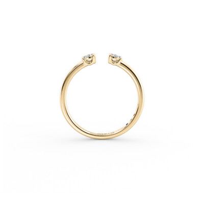 Bague Juliette Paris Juju en or jaune et diamants