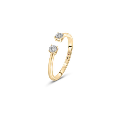 Bague Juliette Paris Juju en or jaune et diamants
