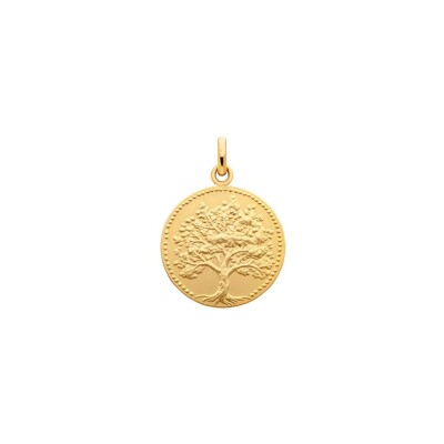 Médaille Arthus Bertrand arbre de vie 23mm en or jaune