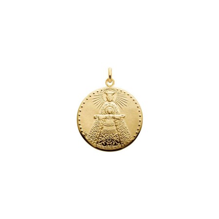 Médaille Arthus Bertrand Vierge 18mm en or jaune