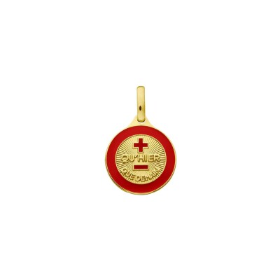 Médaille Augis Médaille d'Amour en or jaune, 12mm