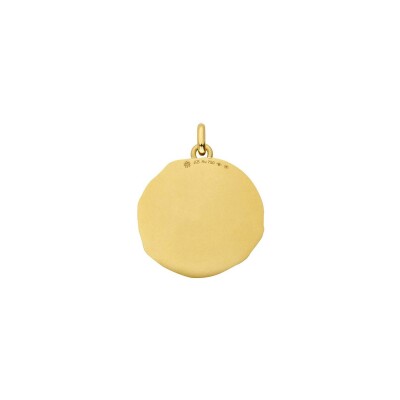 Arthus Bertrand Les allegories Daphné medal in yellow gold, 32 mm