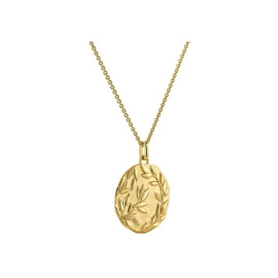 Arthus Bertrand Les allegories Daphné medal in yellow gold, 32 mm
