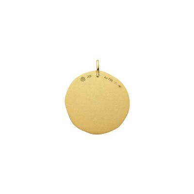 Médaille Arthus Bertrand Comédie Plume en or jaune, 23 mm