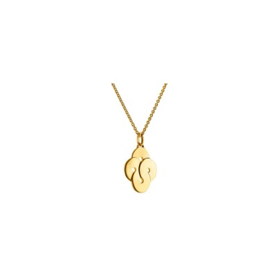 Pendentif Arthus Bertrand Enlacé en or jaune, 20 mm