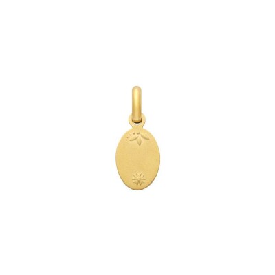 Médaille Arthus Bertrand Ma Mini Médaille Trèfle en or jaune, 10 mm