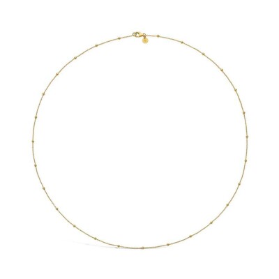 Chaîne forçat Arthus Bertrand en or jaune, 60cm