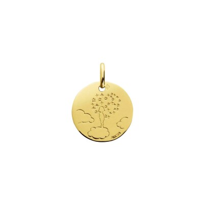 Médaille Augis en or jaune, 16mm