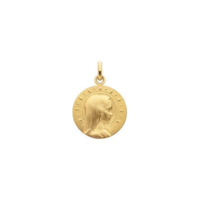 Médaille Arthus Bertrand Vierge Jeune Etoilée en or jaune, 16 mm