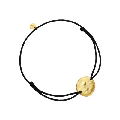Bracelet Arthus Bertrand Astro Verseau en or jaune et diamant