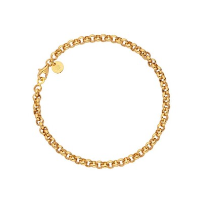 Bracelet Arthus Bertrand Chaîne Jaseron en or jaune