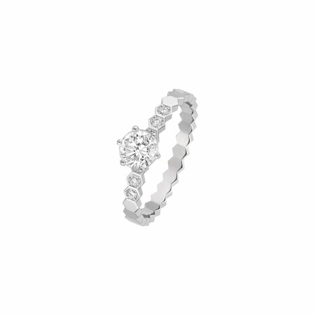 Solitaire Chaumet Bee My Love en or blanc et diamants