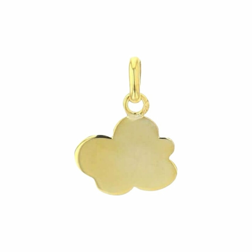 Arthus Bertrand medal, New Cloud medium model pendant, yellow gold