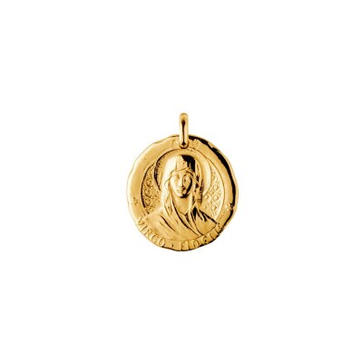 Médaille Arthus Bertrand Vierge des Catacombes en or jaune, 21 mm