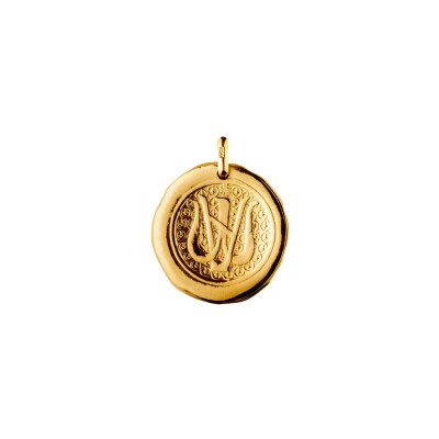 Médaille Arthus Bertrand Vierge des Catacombes en or jaune, 21 mm