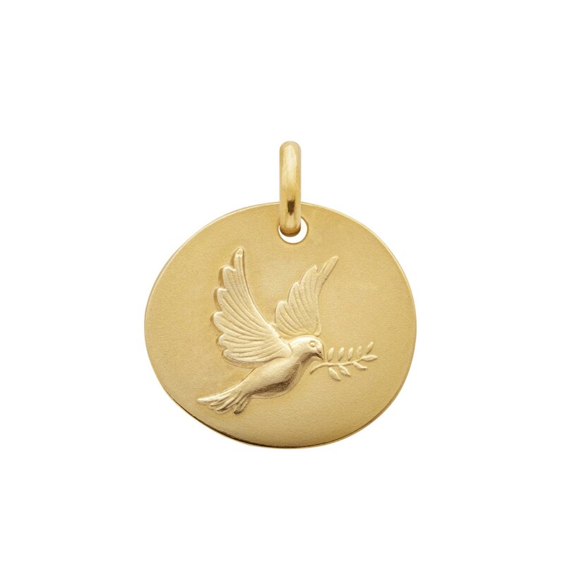 Achat Médaille Arthus Bertrand Ma Mini Médaille, étoile ivoire en or jaune  poli et diamant, 10mm
