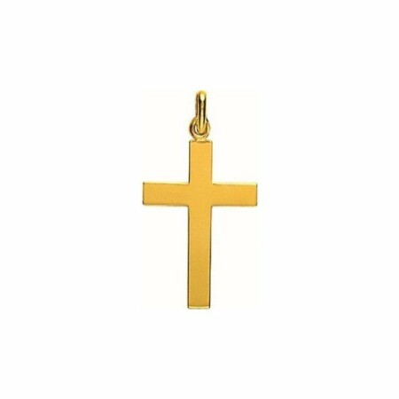 Pendentif Augis Croix en or jaune, 18x14mm