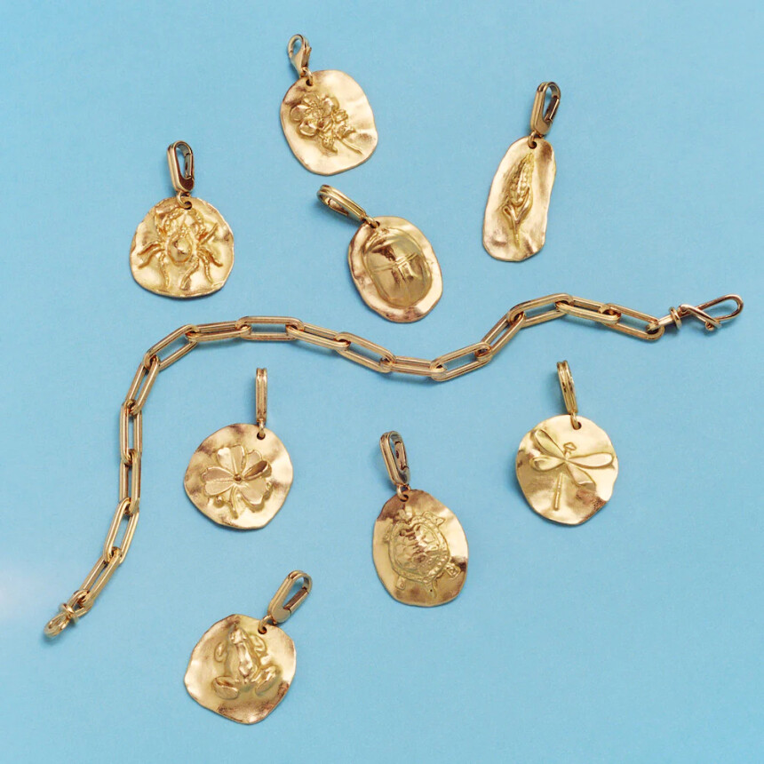 Médaille Mellerio Cabinet de Curiosités Blé en or jaune