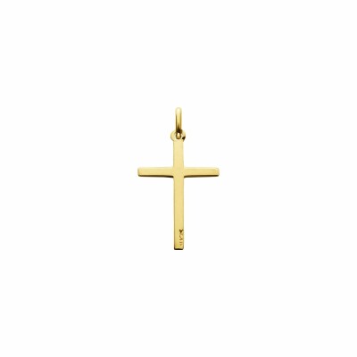 Médaille Augis Croix en or jaune, 19.5x14mm