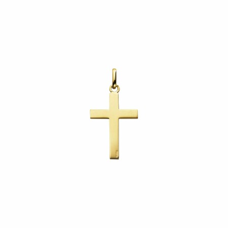 Médaille Augis Croix en or jaune, 22x15mm