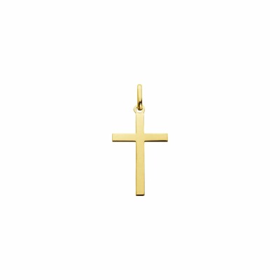 Médaille Augis Croix en or jaune, 20x13mm