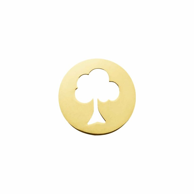 Médaille Augis Jeton arbre ajouré en or jaune, 14mm