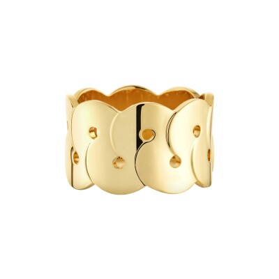 Bague ruban Arthus Bertrand Enlacé or jaune T 56