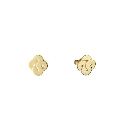 Boucles d'oreilles Arthus Bertrand Enlacé 10mm or jaune