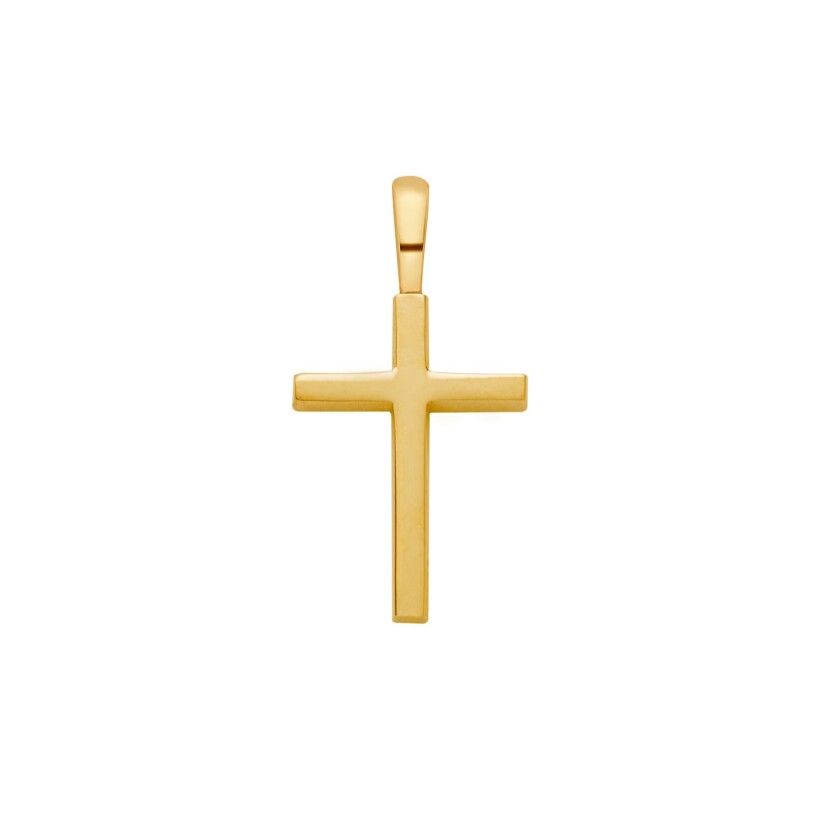 Arthus Bertrand Cross 15mm pendant, yellow gold