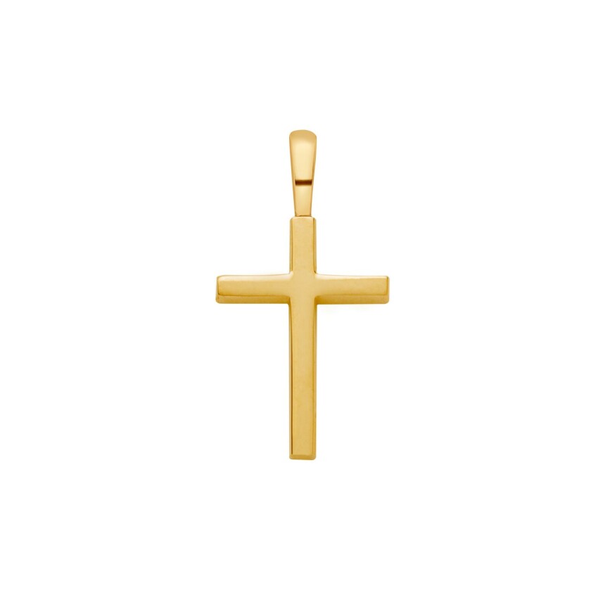 Arthus Bertrand Cross 15mm pendant, yellow gold