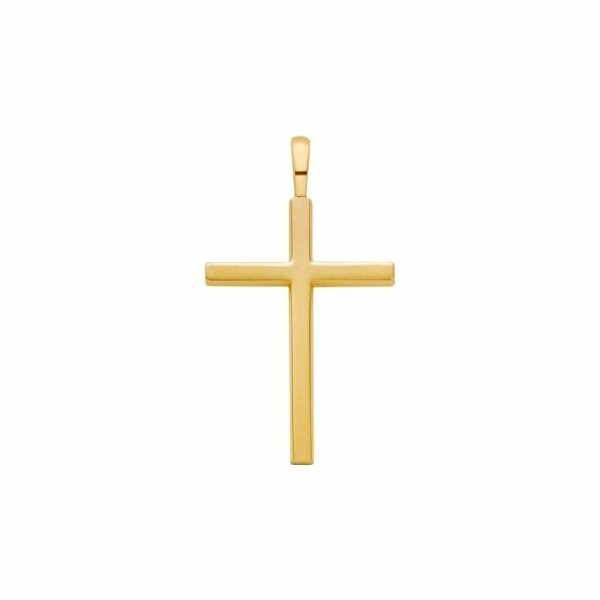 Arthus Bertrand Cross 22mm pendant, yellow gold