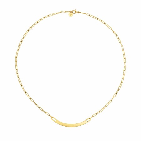 Collier Arthus Bertrand Twenty PM 42cm Or Jaune